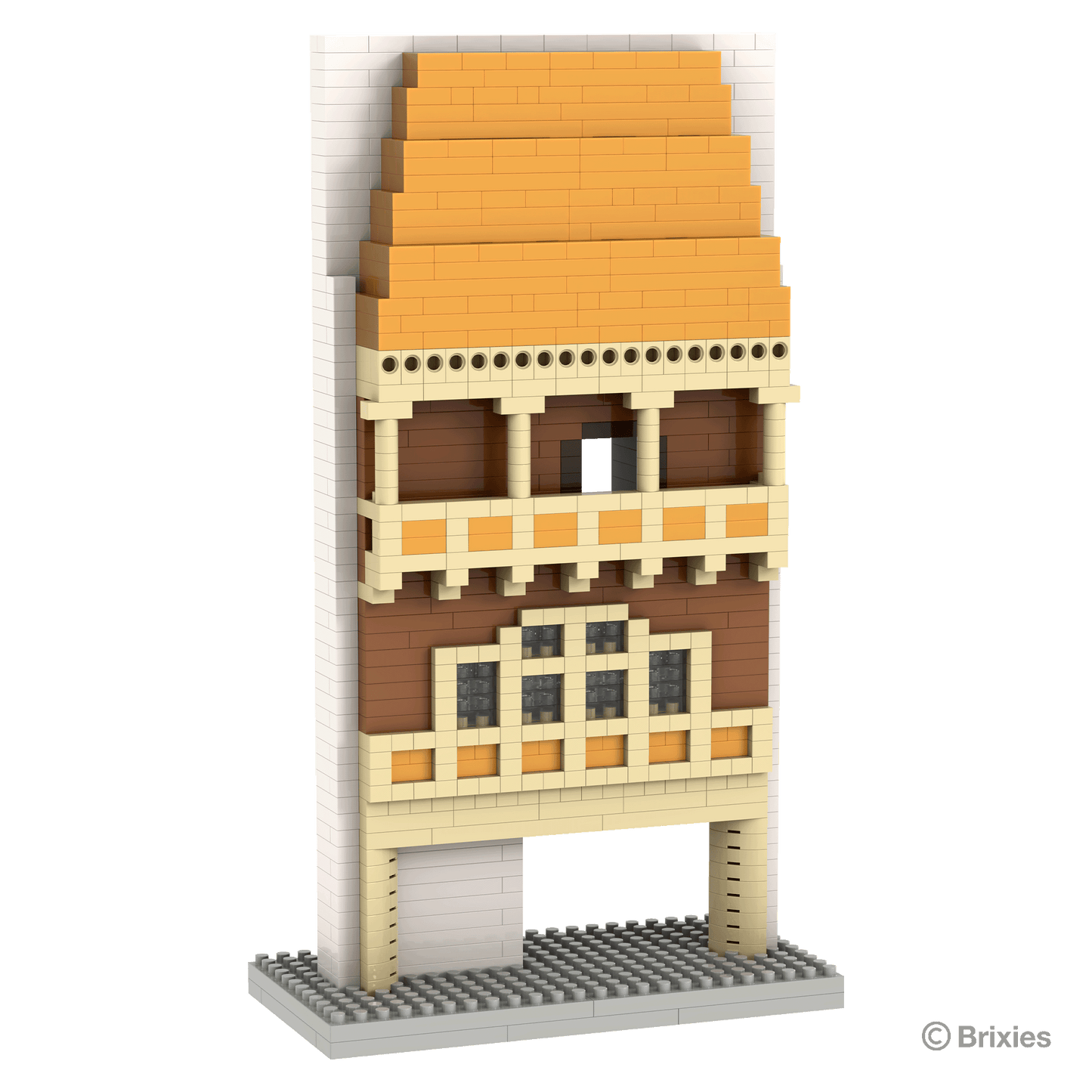 BRIXIES Innsbruckin Kultainen katto 867