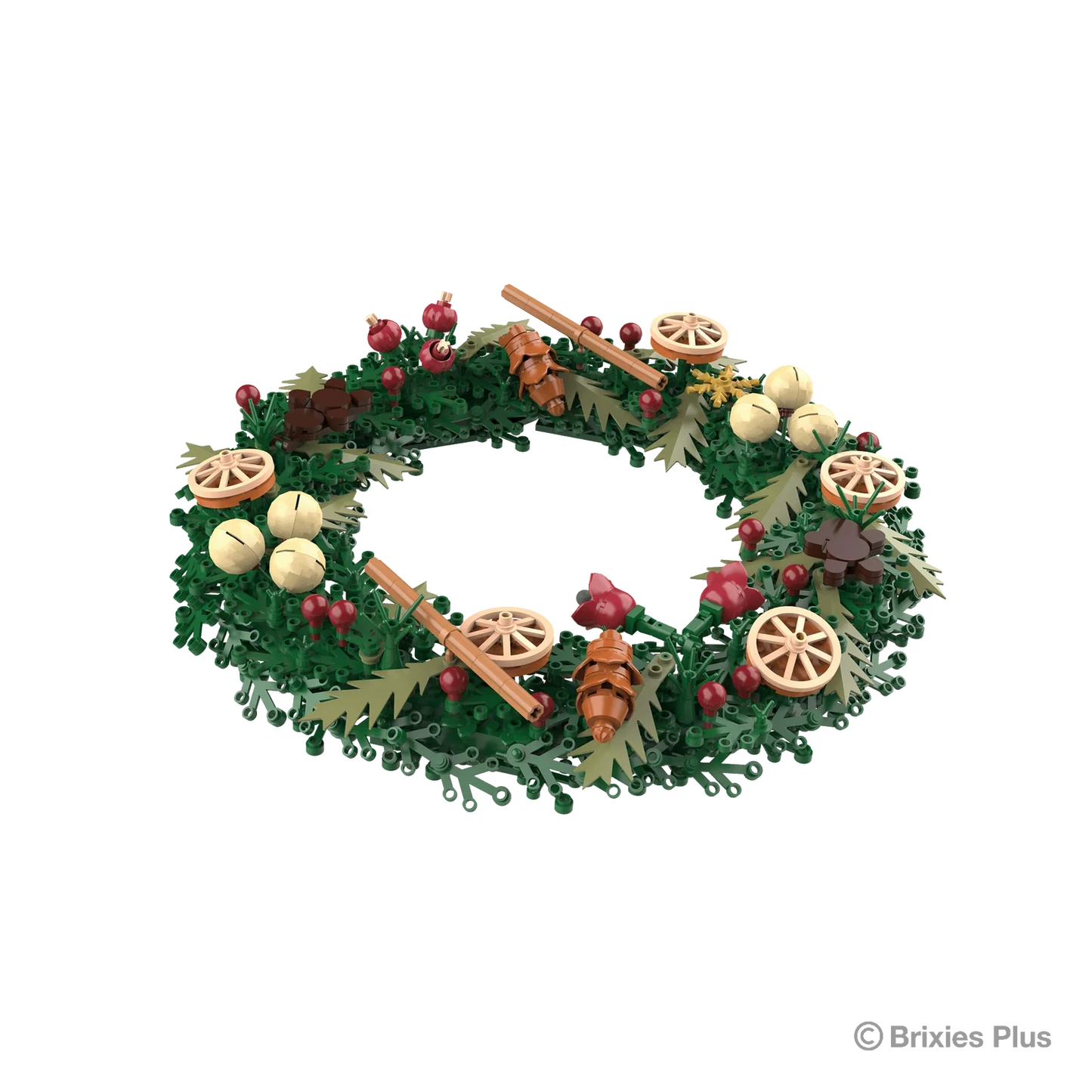 BRIXIES Plus "Christmas Wreath" - jouluseppele 795