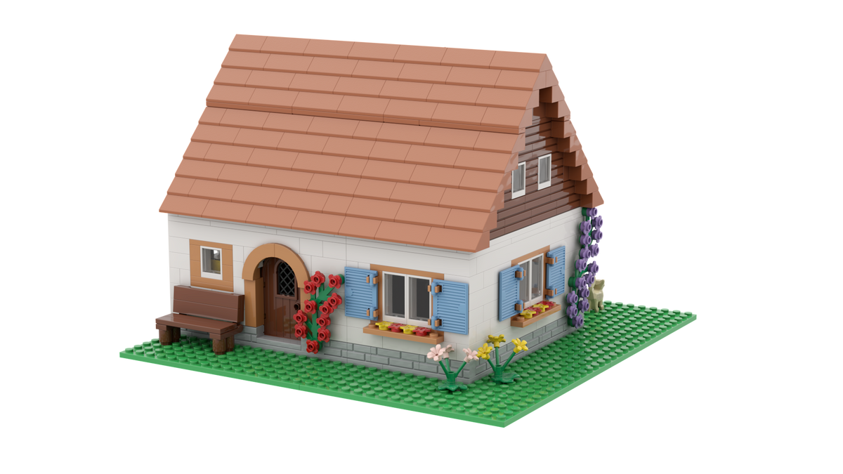 BRIXIES Plus "Farmhouse" - maalaistalo 1122