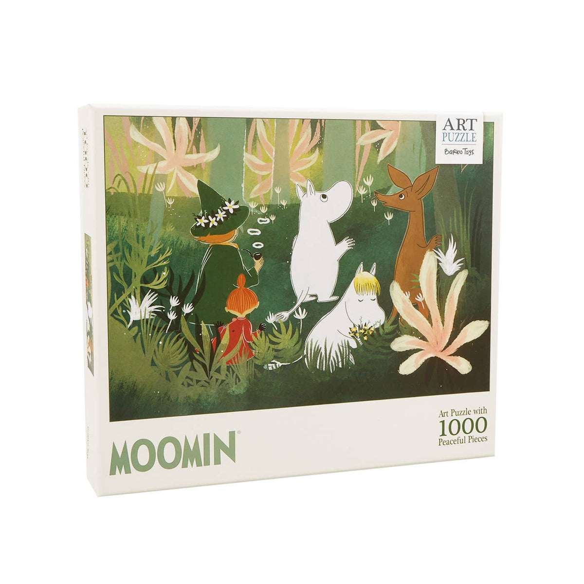 Muumi Art Puzzle 1000 palaa, vihreä
