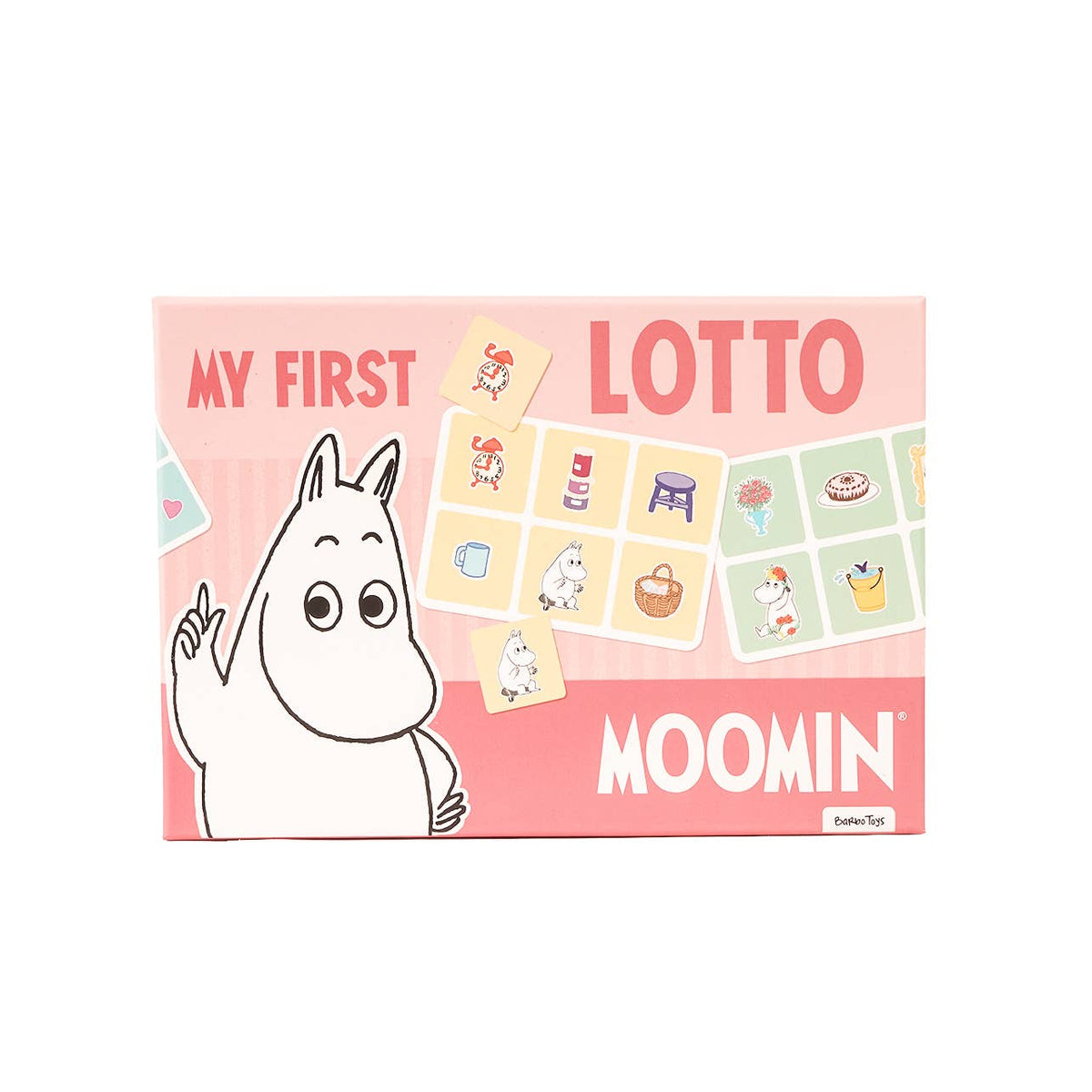 Muumi-lottopeli käytössä