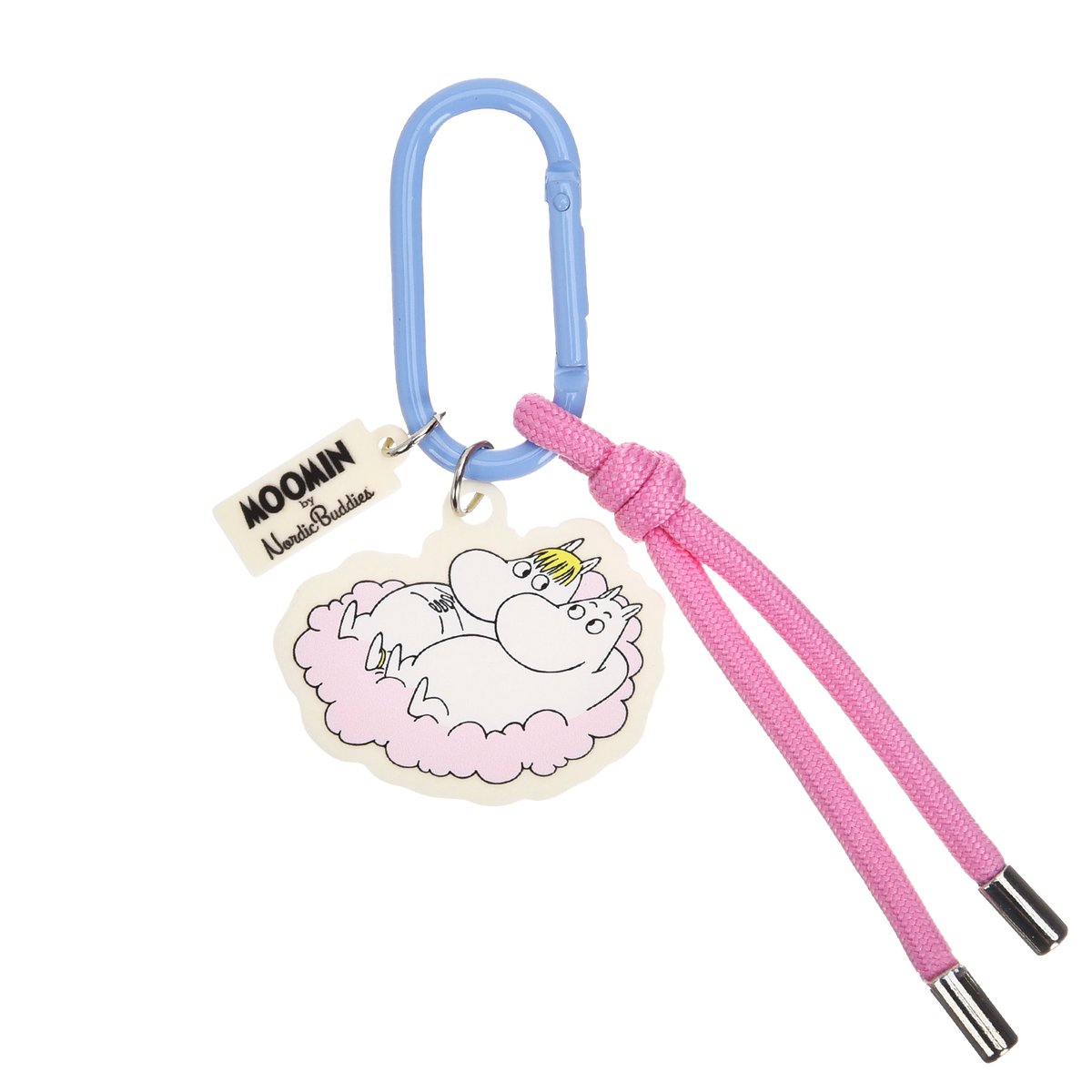 Muumipeikko ja Niiskuneiti karabiiniriipus
