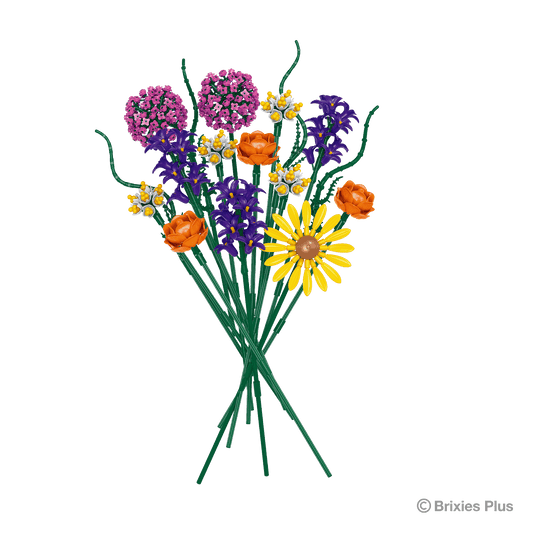 BRIXIES Plus "Flower Bouquet Spring" - kukkakimppu 704