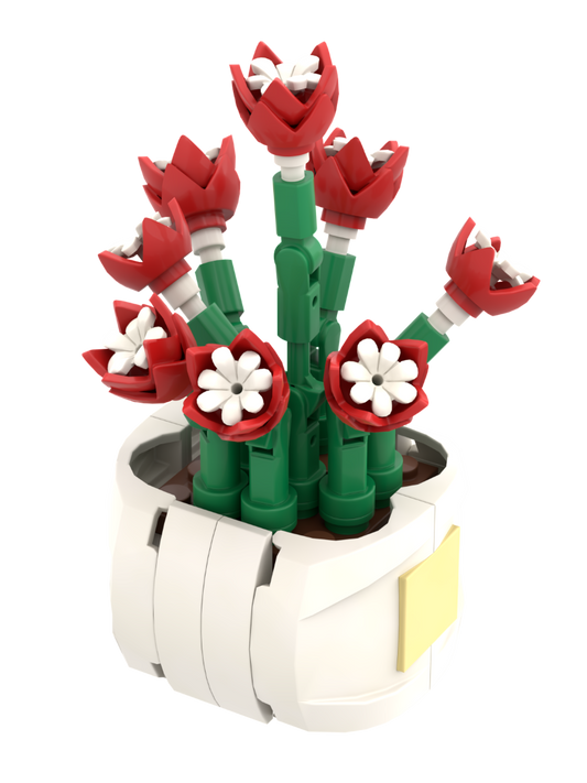 BRIXIES Plus "Mini Flower Flower Charm" - minikukka 102