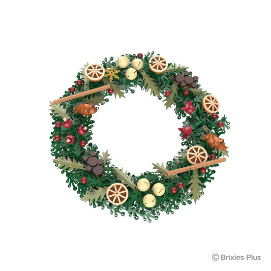 BRIXIES Plus "Christmas Wreath" - jouluseppele 795